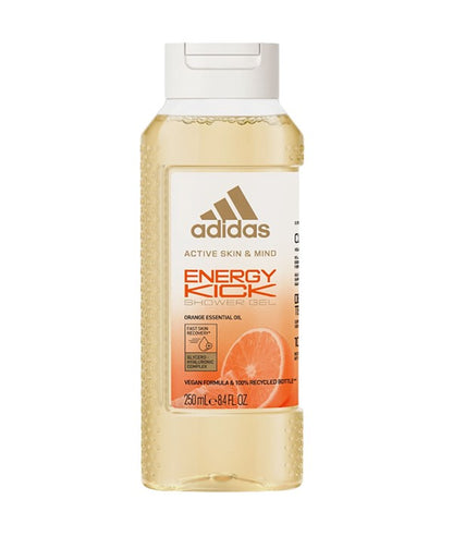 Adidas Energy Kick Active Skin And Mind Orange Essential Oil Shower Gel