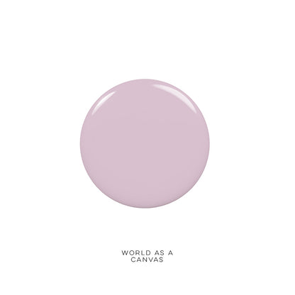 Essie quick dry nail polish in shade 480 World As A Canvas, showing a sleek bottle of the Essie Express Quick Dry Nail Color line