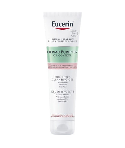 Eucerin Dermo Purifyer Oil Control Triple Effect Cleansing Gel