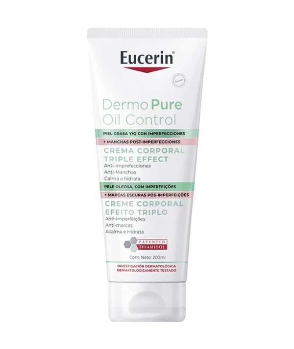 Eucerin Dermo Purifyer Oil Control Triple Effect Body Cream
