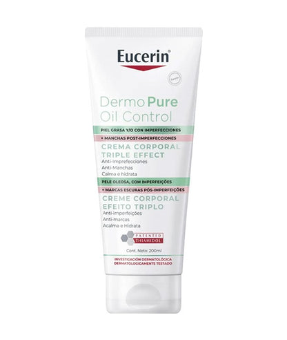 Eucerin Dermo Purifyer Oil Control Triple Effect Body Cream