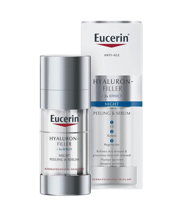 Eucerin Hyaluron Filler 3X Effect Night Peeling And Serum