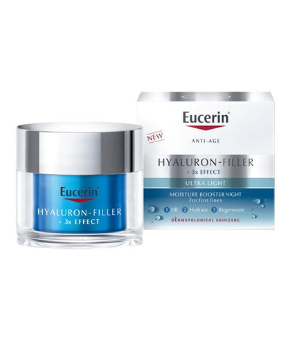 Eucerin Hyaluron Filler 3X Effect Ultra Light Moisture Booster Night