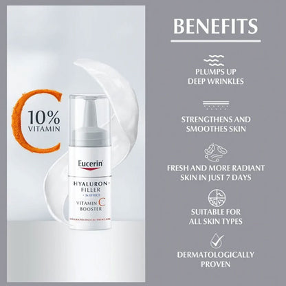 Eucerin Hyaluron Filler 3X Effect Vitamin C Booster Serum