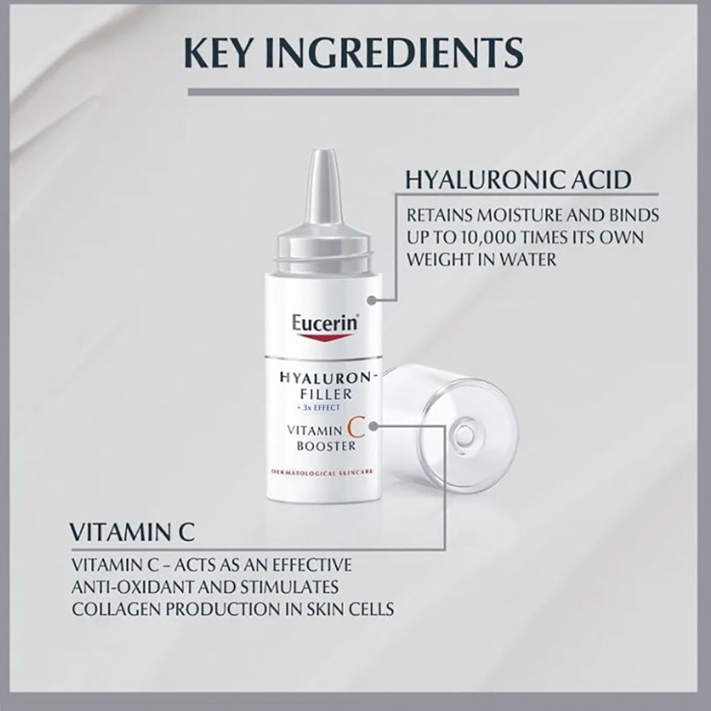 Eucerin Hyaluron Filler 3X Effect Vitamin C Booster Serum