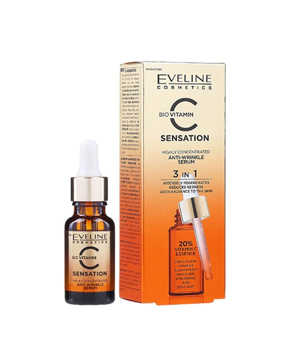 Eveline Bio Vitamin C Sensation 3 In 1 Anti Wrinkle Serum
