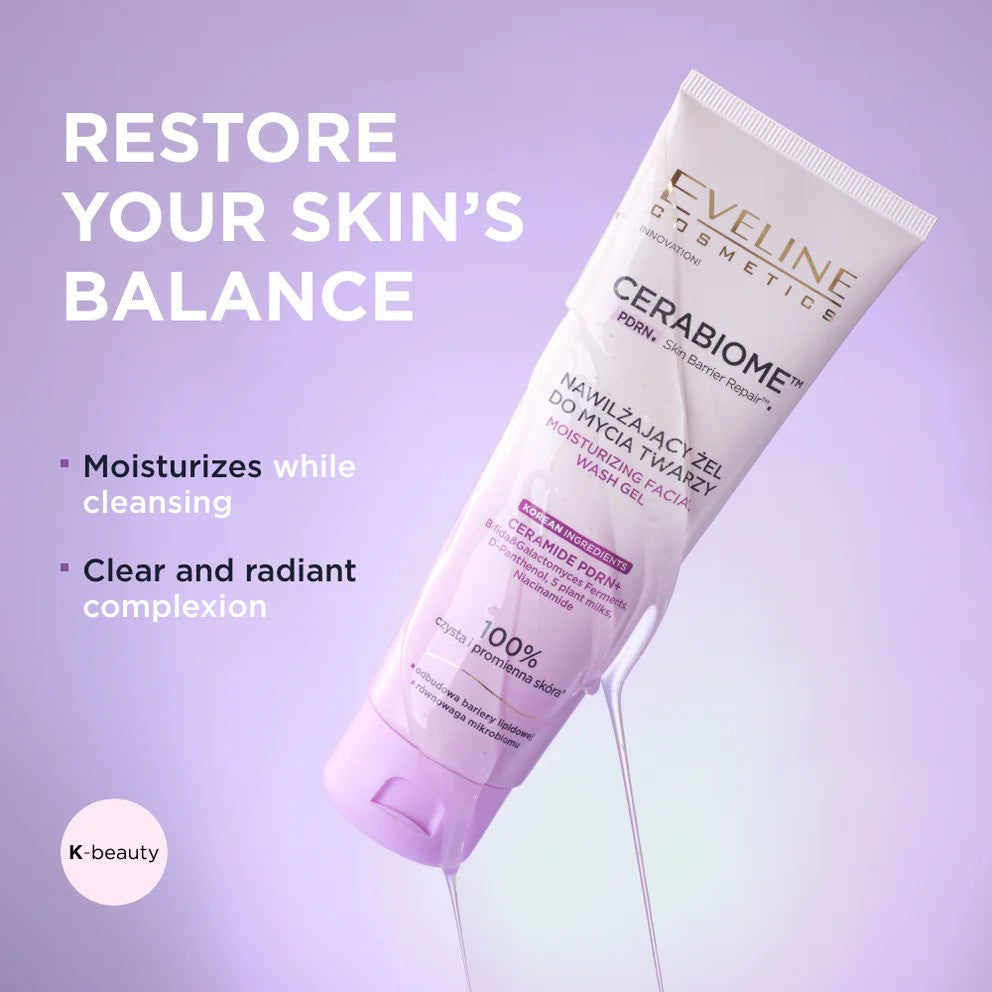 Eveline Cerabiome Moisturizing Facial Wash Gel