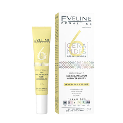 Eveline Ceramides Anti Wrinkle Eye Cream Serum
