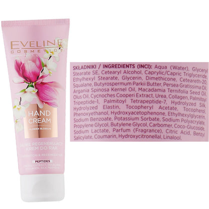 Eveline Flower Blossom Peptides Intensely Regenerating Hand Cream