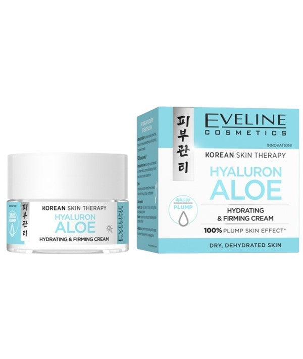 Eveline Korean Skin Therapy Hyaluron Aloe Hydrating Firming Cream