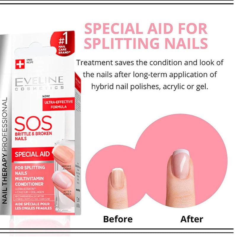 Eveline Nail Therapy Professional SOS Special Aid Nails Conditioner