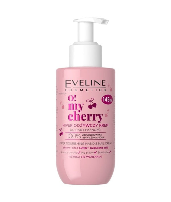 Eveline O My Cherry Hyper Nourishing Hand And Nail Cream