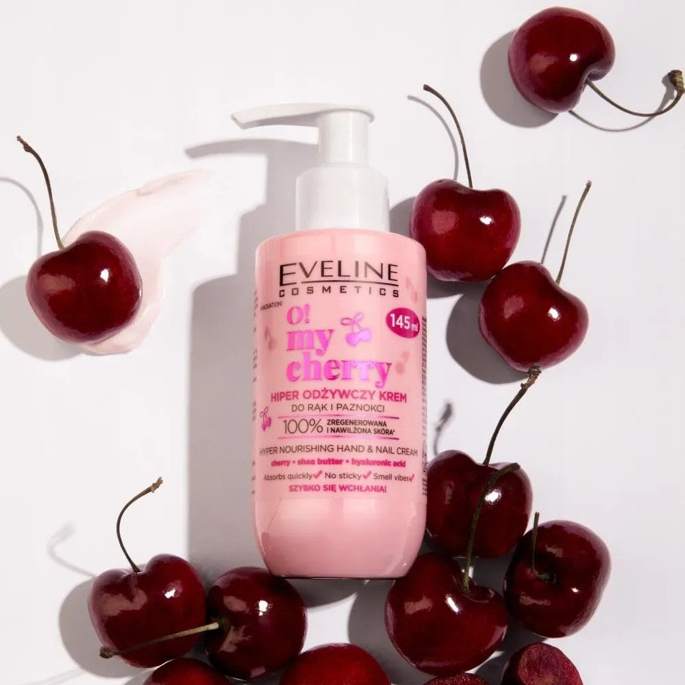 Eveline O My Cherry Hyper Nourishing Hand And Nail Cream