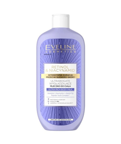 Eveline Retinol And Niacynamid Ultra Rich Body Milk