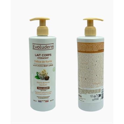 Evoluderm  Shea Butter Hydratant Moisturizing Body Lotion
