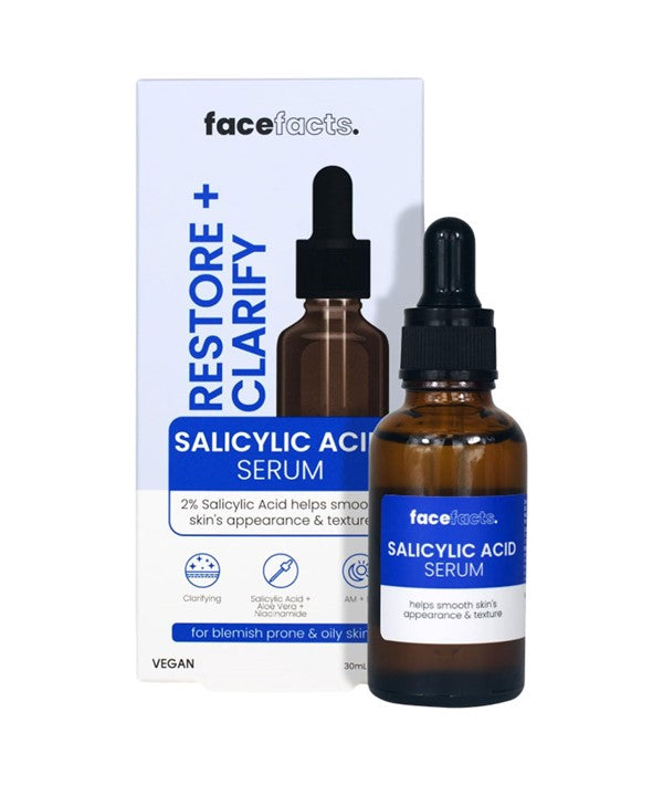 Face Facts  Restore And Clarify Salicylic Acid Serum