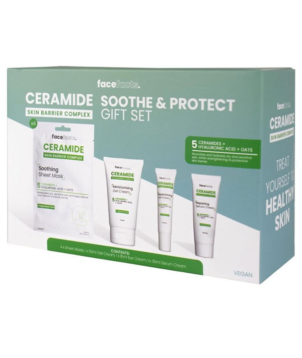 Face Facts  5 Ceramide Soothe And Protect Gift Set