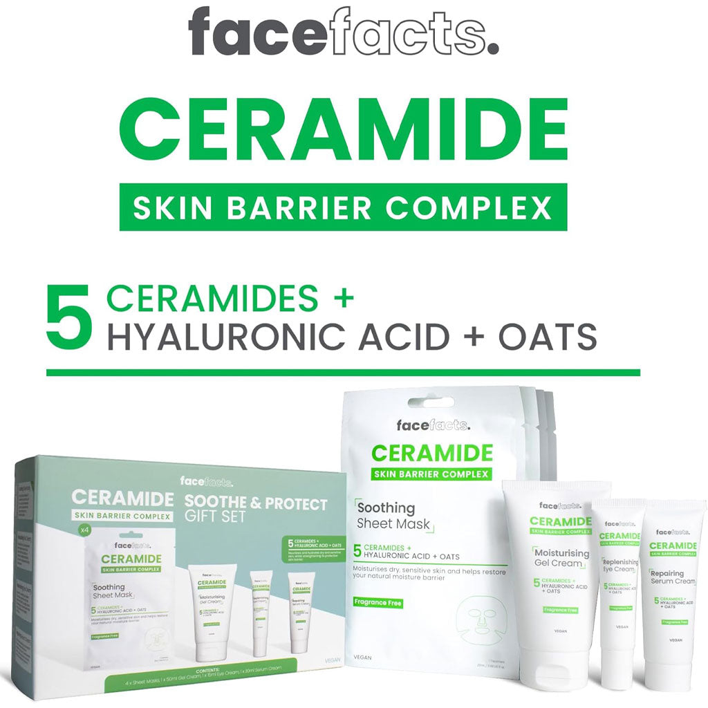 Face Facts  5 Ceramide Soothe And Protect Gift Set