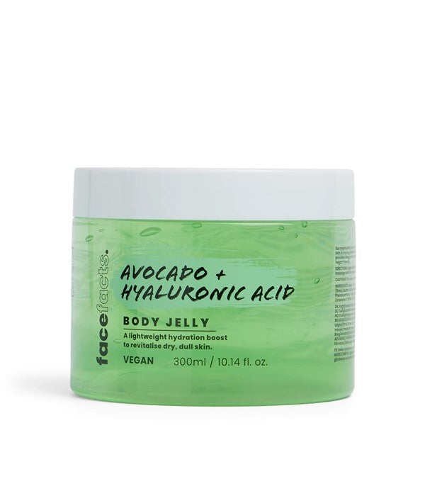 Face Facts Avocado And Hyaluronic Acid Body Jelly