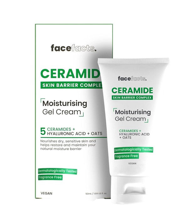 Face Facts Ceramide Skin Barrier Complex Moisturising Gel Cream