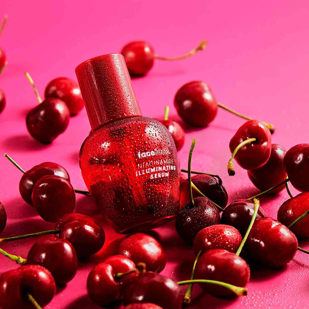 Face Facts Cherry Bliss Nicinamide Illuminating Serum