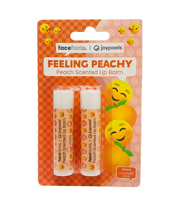 Face Facts  Feeling Peachy Peach Scented Lip Balm
