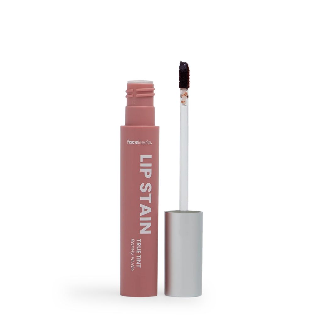 Face Facts True Tint Barely Nude lip stain tube for natural-looking lip makeup