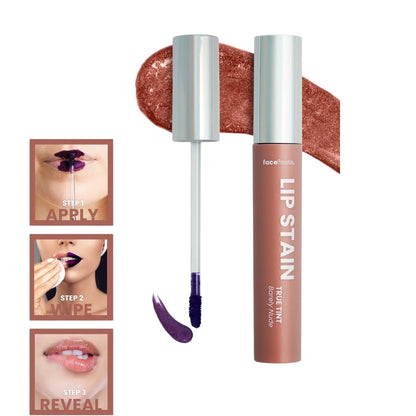 Face Facts True Tint Barely Nude lip stain tube for natural-looking lip makeup