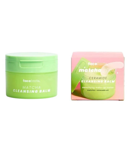 Face Facts  Matcha Glow Ceramide Cleansing Balm