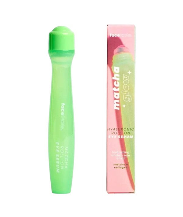 Face Facts  Matcha Glow Hyaluronic Roll On Under Eye Serum