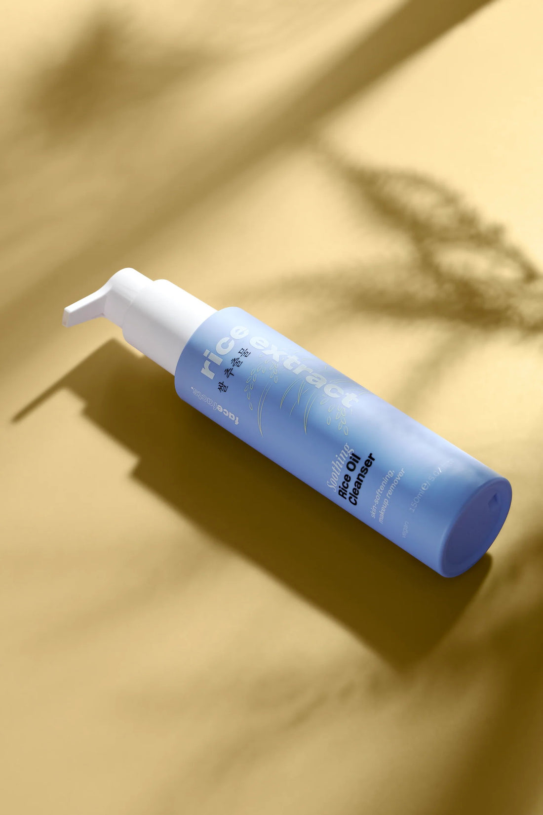 Face Facts Rice Extract Soothing Rice Oil Cleanser in a 150ml bottle, gentle skincare product with rice extract for soothing skin.