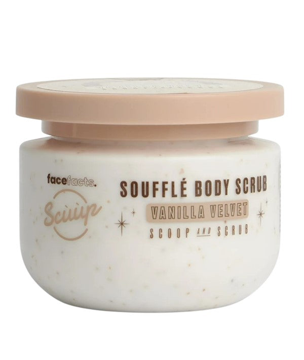 Face Facts Scuup Vanilla Velvet Souffle Body Scrub