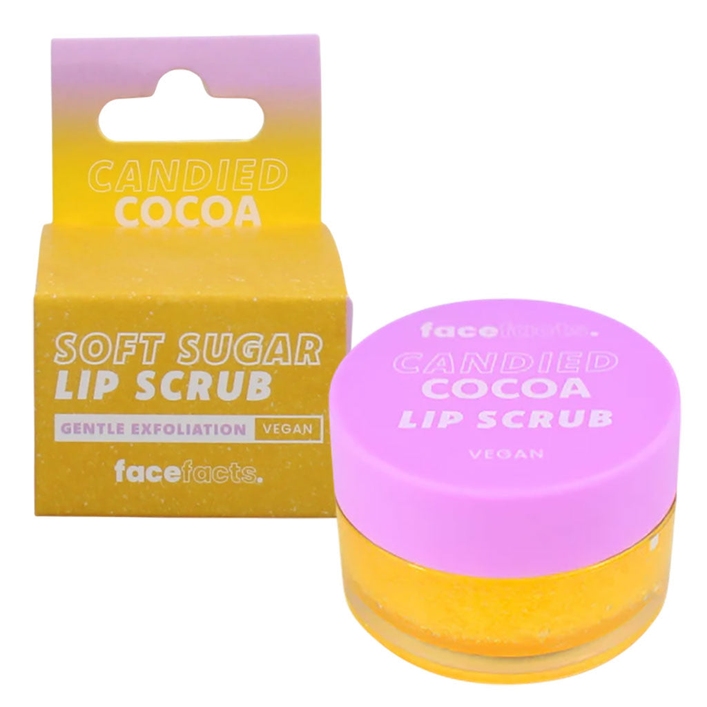 Face Facts  Soft Sugar Lip Scrub Candied Cocoa