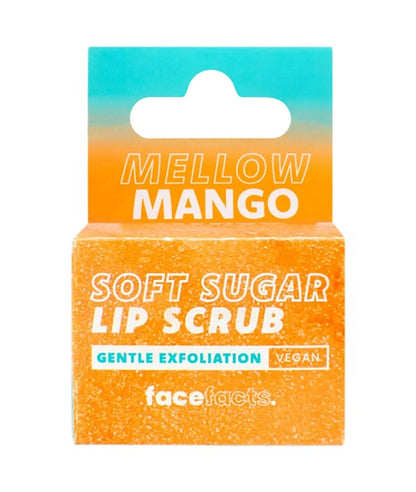 Face Facts  Soft Sugar Lip Scrub Mellow Mango