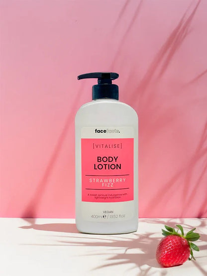 Face Facts Vitalise Strawberry Fizz Body Lotion