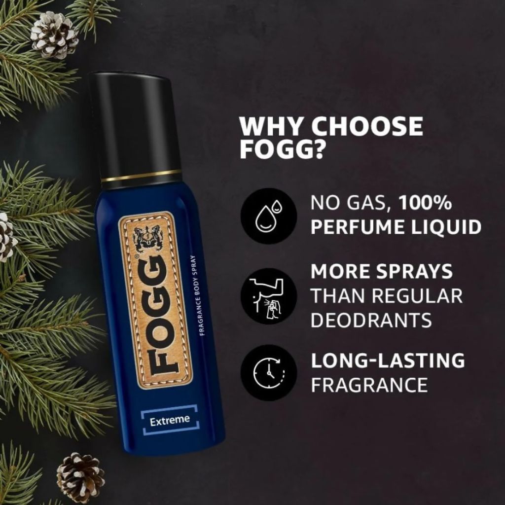 Fogg  Extreme Perfume Body Spray For Men