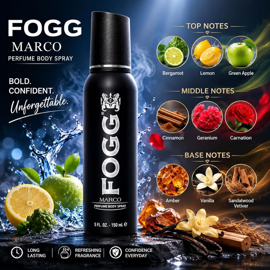 Fogg  Marco Perfume Body Spray For Men