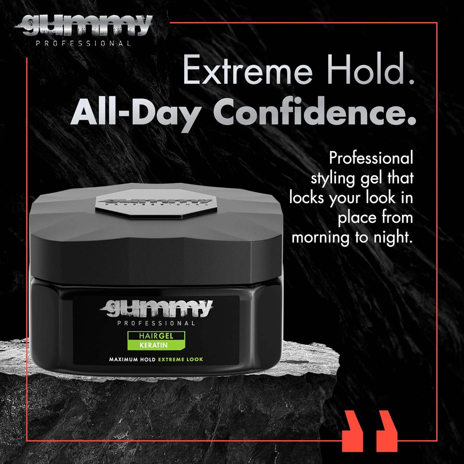 Fonex Gummy Hair Gel Maximum Hold Extreme Look