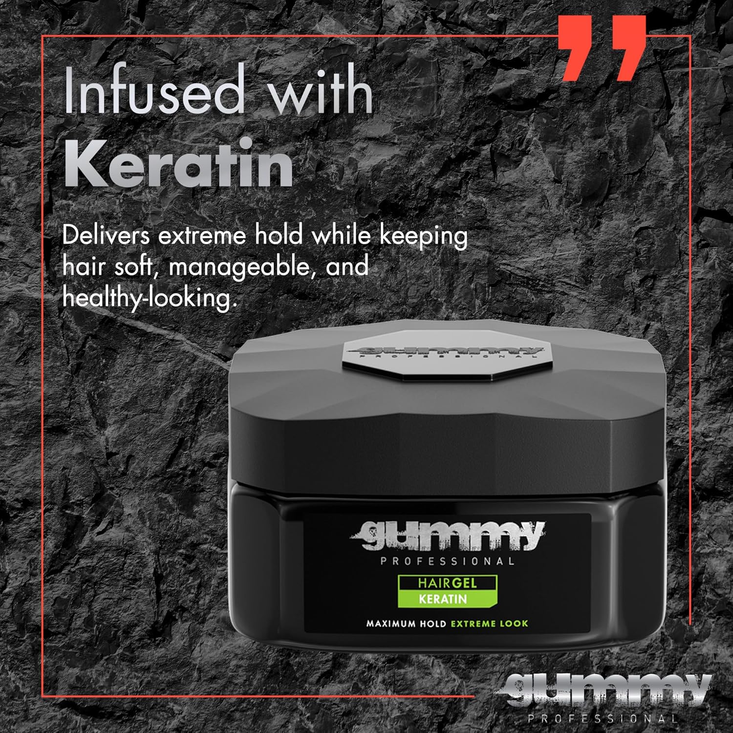 Fonex Gummy Hair Gel Maximum Hold Extreme Look