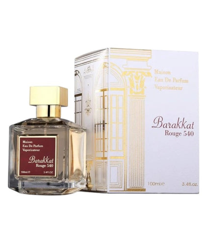 Fragrance World Barakkat Maison Rouge 540 Eau de Parfum for him bottle