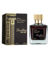 Fragrance World Barakkat Satin Oud Maison Eau De Parfum for him, elegant glass bottle with gold accents.