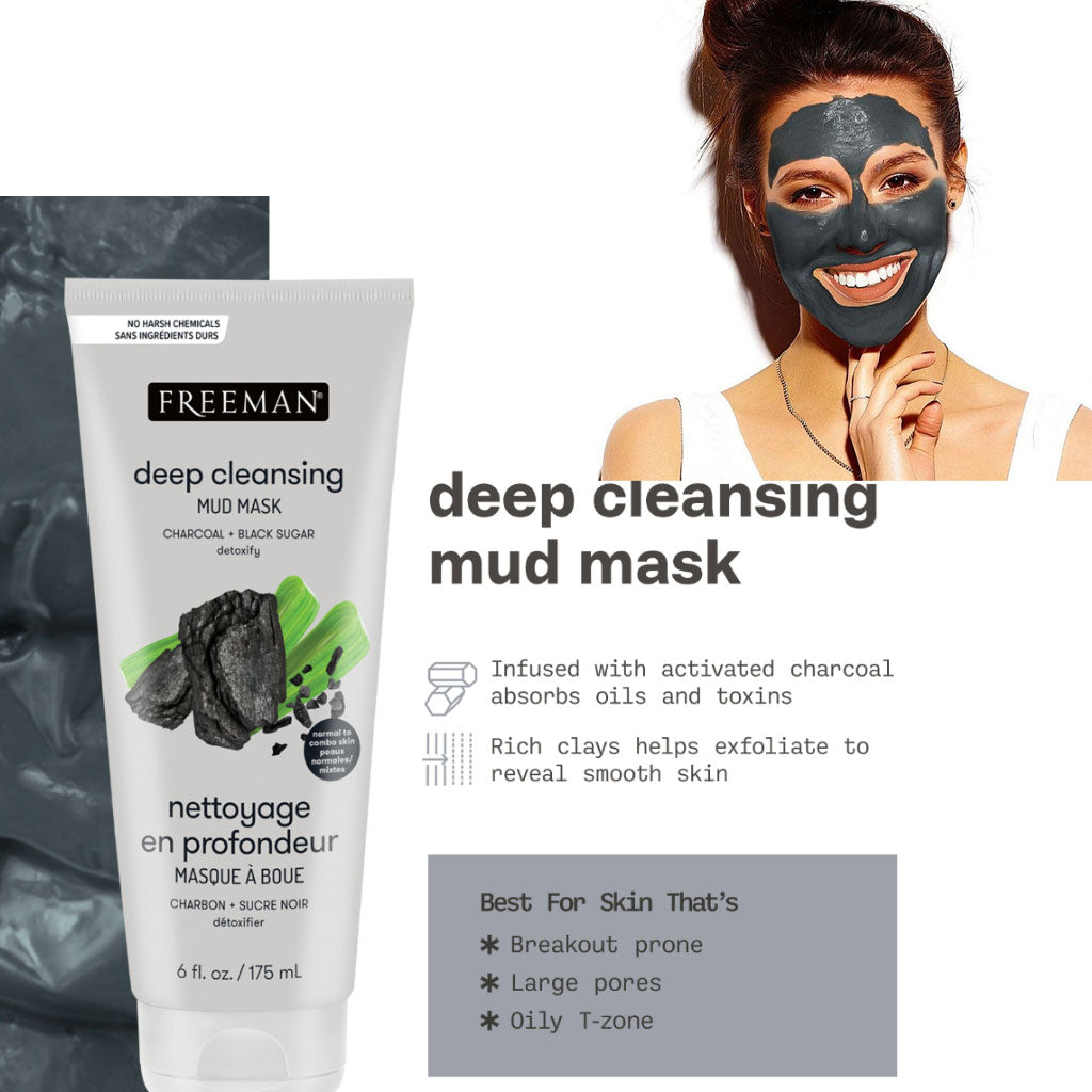 Freeman Beauty Freeman Deep Cleansing Mud Mask
