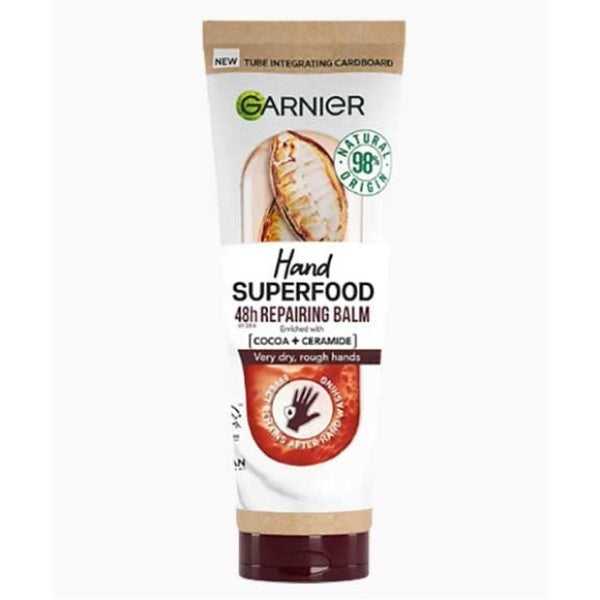 Garnier  Hand Superfood Repairing Balm With Cocoa And Ceramide