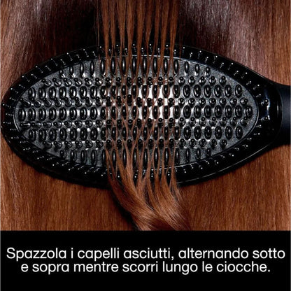 GHD  Glide Plus Smoothing Hot Oval Brush Black