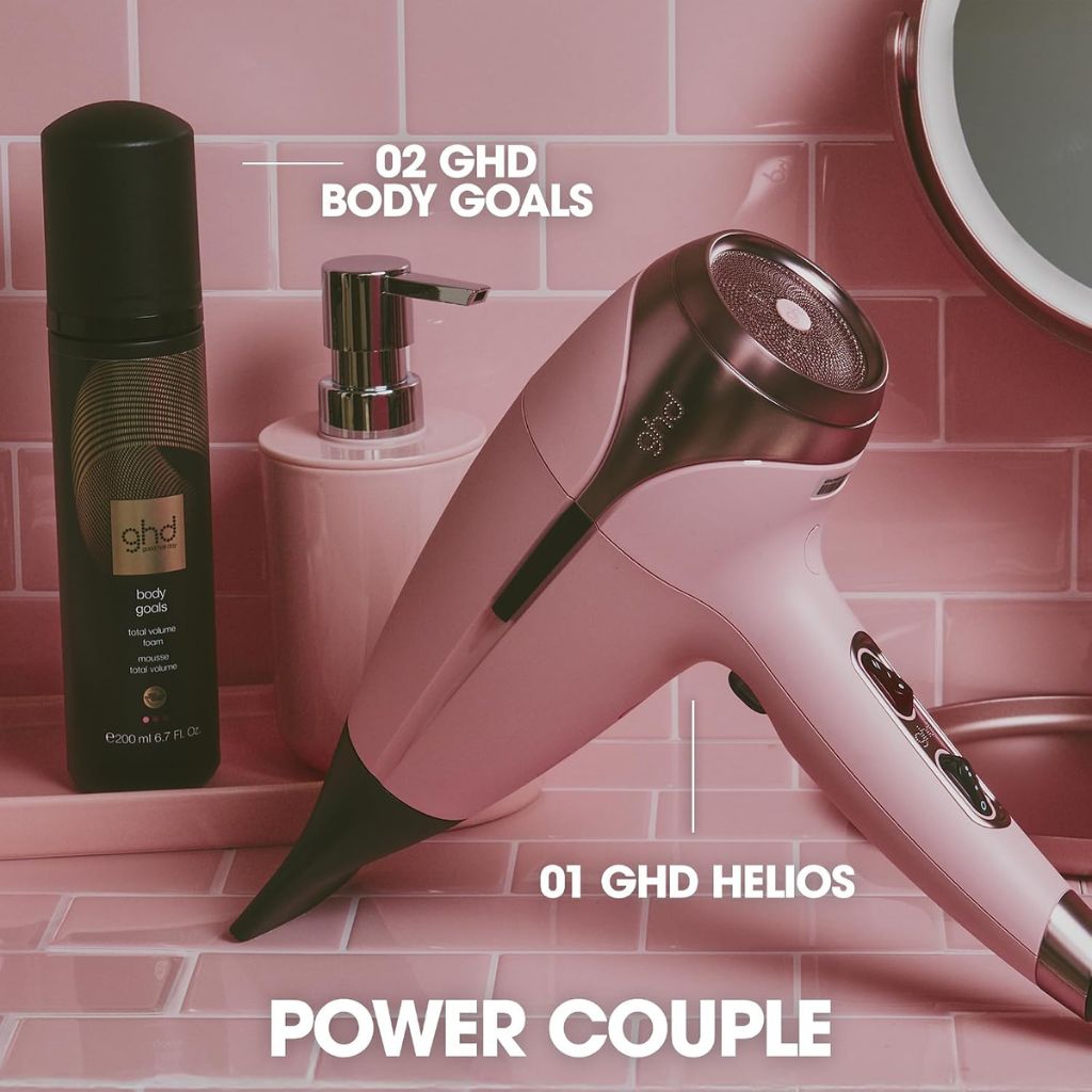 GHD  Helios Limited Edition Hair Dryer Dusted Pink