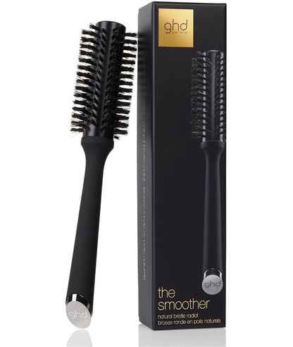 GHD The Smoother Natural Bristle Radial Hair Brush