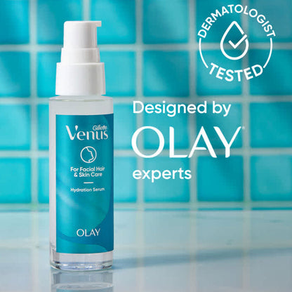 Gillette Venus Hydration Serum For Facial Hair And Skin Care