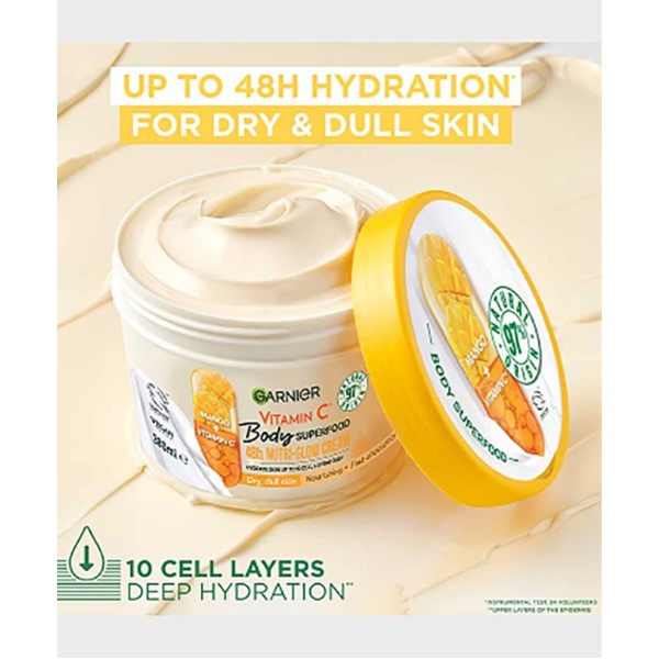 Garnier  Mango Vitamin C Body Superfood Glow Cream