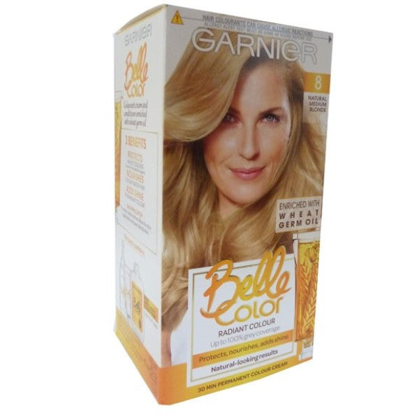 Garnier Belle Color Creme Permanent 8 Natural Medium Blonde