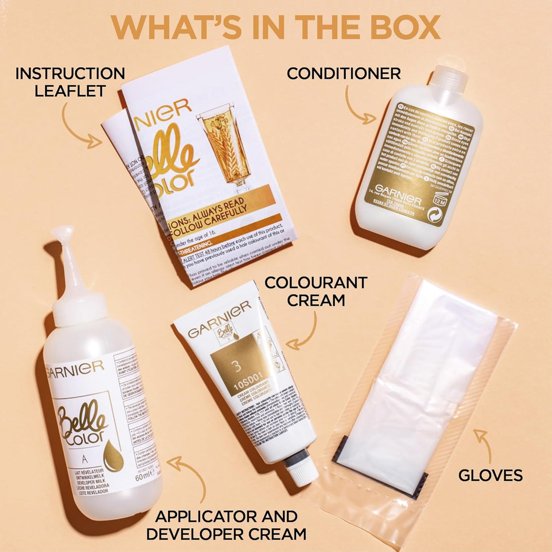 Garnier Belle Color Creme Permanent 8.0 Natural Light Blonde